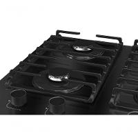 Fogão Cooktop 4 Bocas MCG4bm Grade Dupla Mesa De Vidro Mueller Preto Bivolt - 2