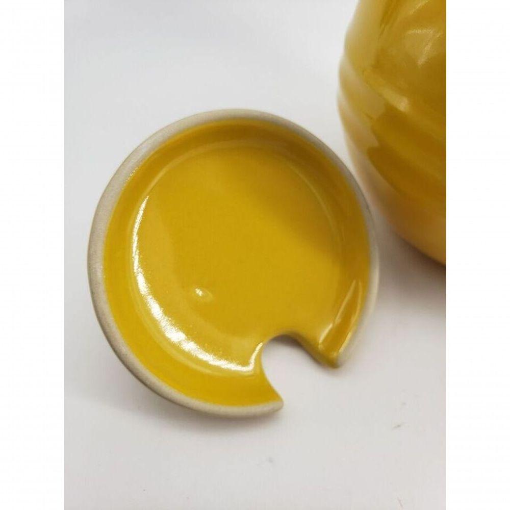 Meleira Com Pegador Em Cerâmica 15cm 450ml Le Creuset Amarelo - 3