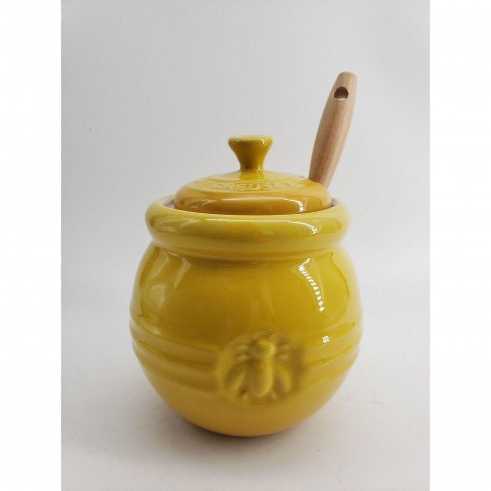 Meleira Com Pegador Em Cerâmica 15cm 450ml Le Creuset Amarelo - 6