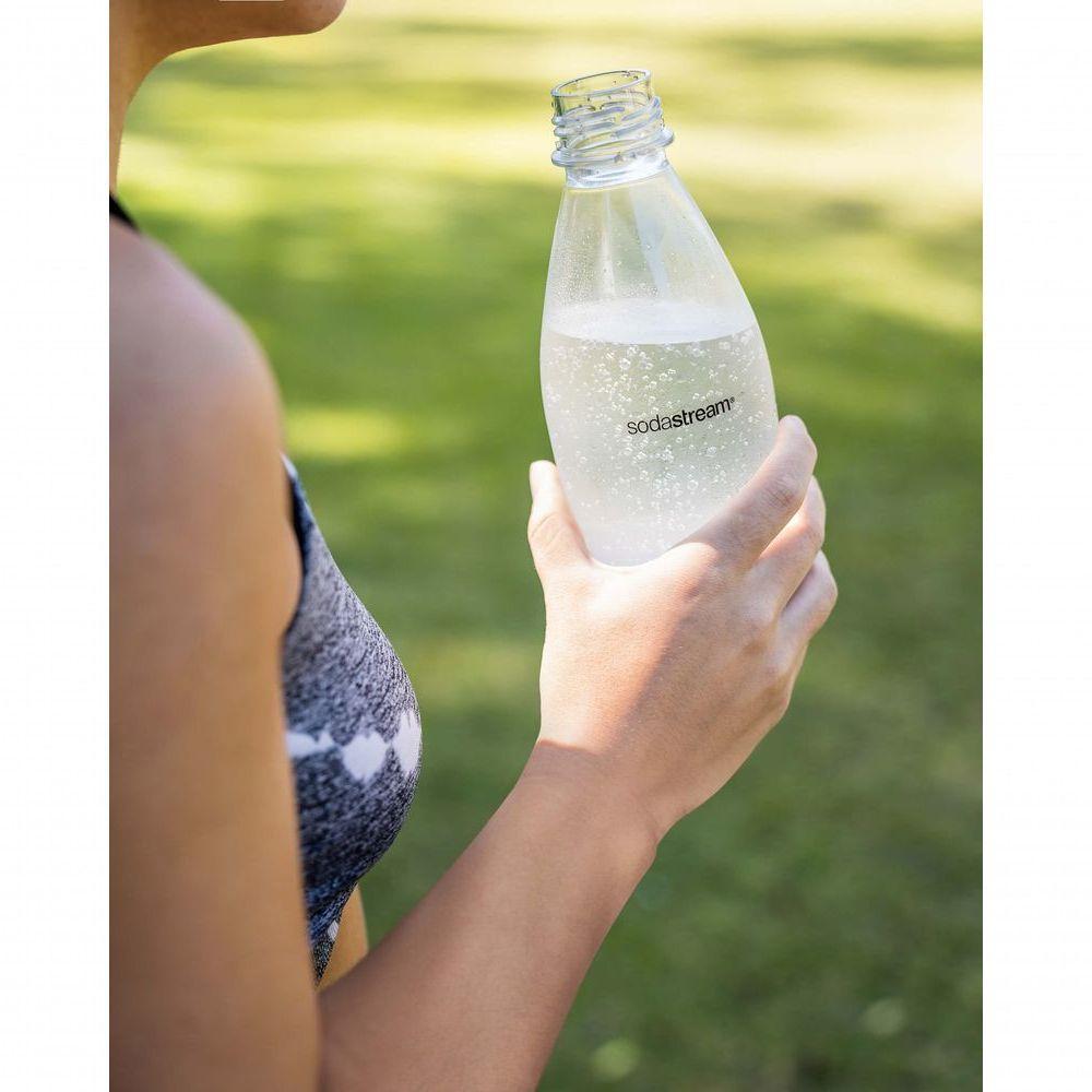 Conjunto De 2 Garrafas Plásticas 500ml Sodastream Preta - 3