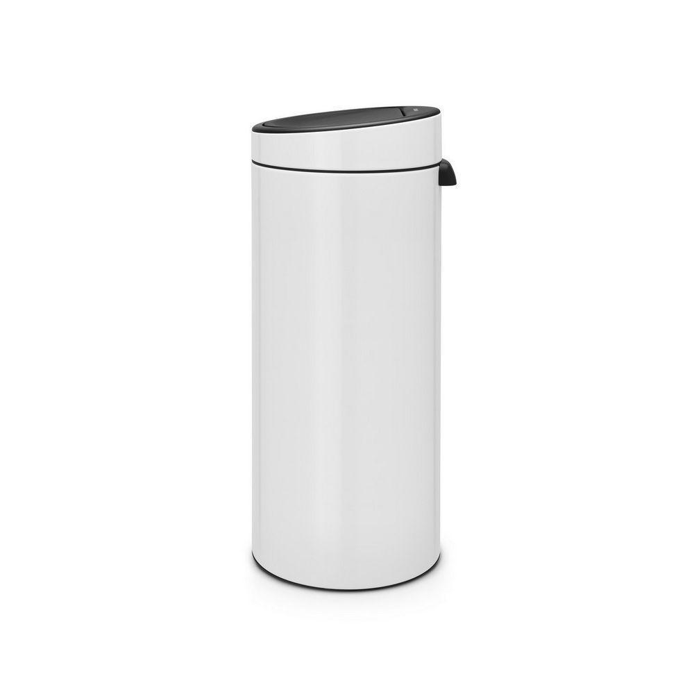 Lixeira Em Aço New Touch Bin 30 Litros Brabantia Branca - 3