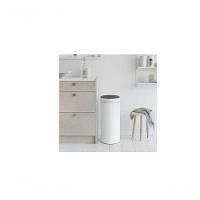 Lixeira Em Aço New Touch Bin 30 Litros Brabantia Branca - 2