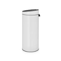 Lixeira Em Aço New Touch Bin 30 Litros Brabantia Branca - 3