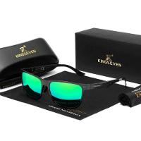 Óculos Polarizado Para Homens E Mulheres Design Esportivo Proteção Uv400 Verde Sublime - 2