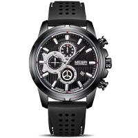 Relógio Masculino Esportivo De Quartzo Design Casual à Prova D' água Preto - 1