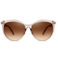 Óculos De Sol Para Mulheres Polarizados Cat Eye Gradiente Marrom - 3