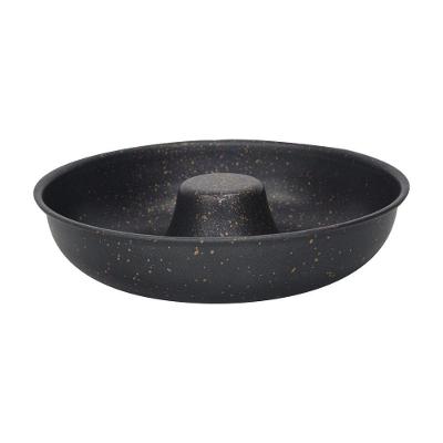 Forma Para Pudim Redonda Em Aço Carbono 21cm Essence Spicy Preta