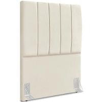 Cabeceira Solteiro 90cm Allia Suede Bege Rm Bege - 1