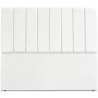 Cabeceira Queen 160cm Allia Suede Branco Rm Branco - 3