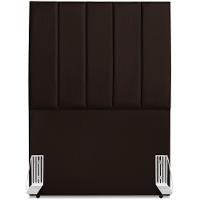 Cabeceira Solteiro 90cm Allia Corano Marrom Rm Marrom - 3