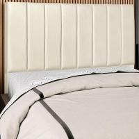 Cabeceira Casal 140cm Allia Corano Bege Rm Bege - 6