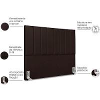 Cabeceira Queen 160cm Allia Corano Marrom Rm Marrom - 5