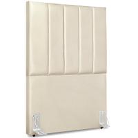 Cabeceira Solteiro 90cm Allia Corano Bege Rm Bege - 1