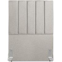 Cabeceira Solteiro 90cm Allia Linho Cinza Rm Cinza - 3