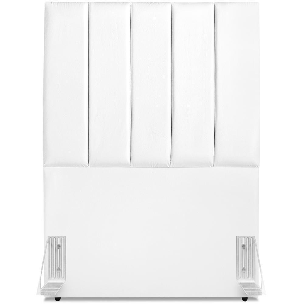 Cabeceira Solteiro 90cm Allia Corano Branco Rm Branco - 3