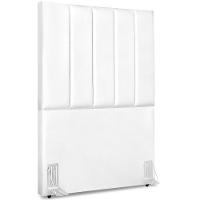 Cabeceira Solteiro 90cm Allia Corano Branco Rm Branco - 1