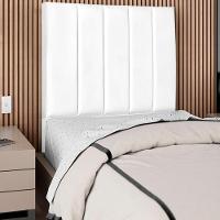 Cabeceira Solteiro 90cm Allia Corano Branco Rm Branco - 6