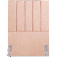 Cabeceira Solteiro 90cm Allia Linho Rose Rm Rose - 3