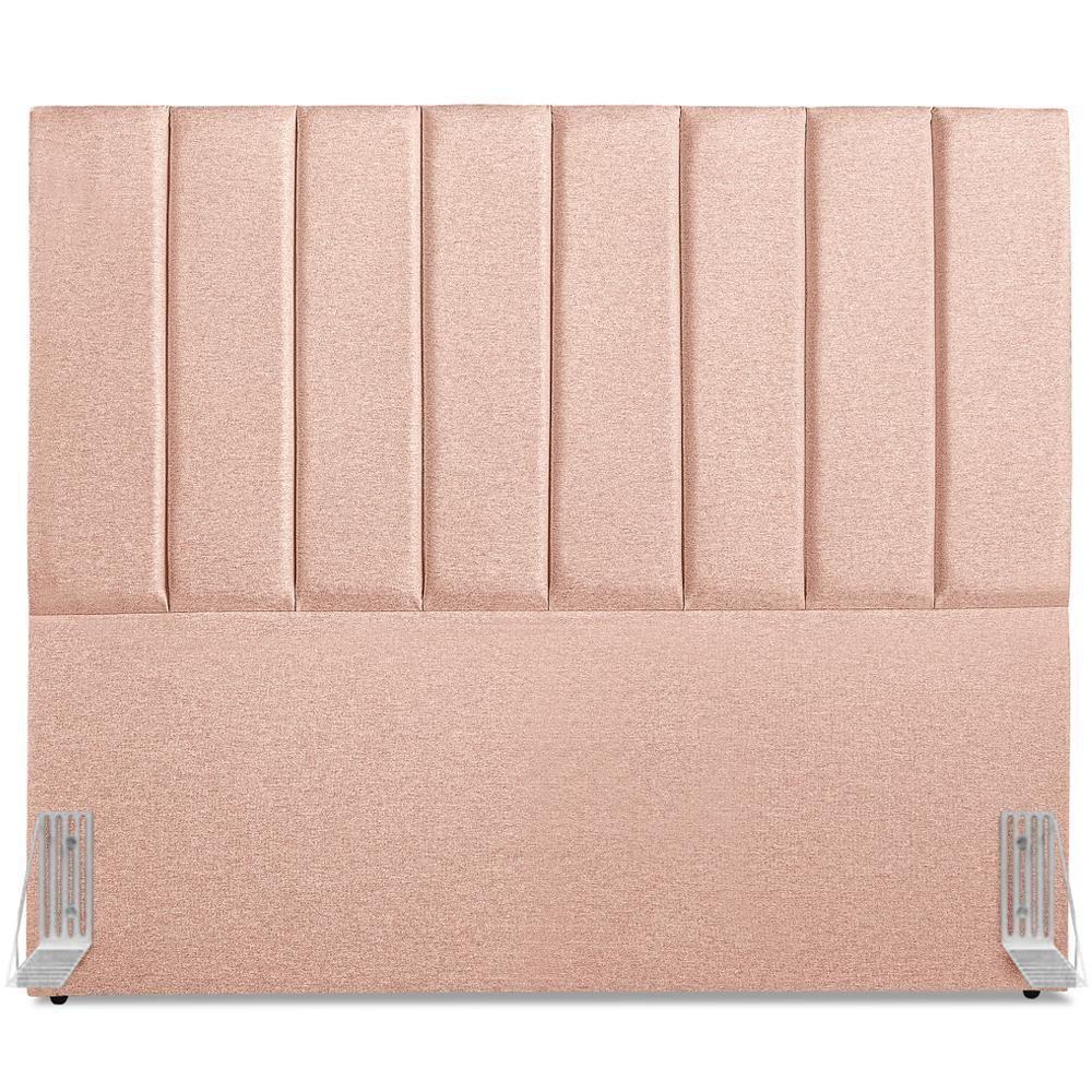 Cabeceira Casal 140cm Allia Linho Rose Rm Rose - 3