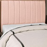 Cabeceira Casal 140cm Allia Linho Rose Rm Rose - 6