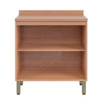 Balcão 80cm Sálvia 2 Portas Com Tampo 908101 Telasul Branco E Freijó - 8