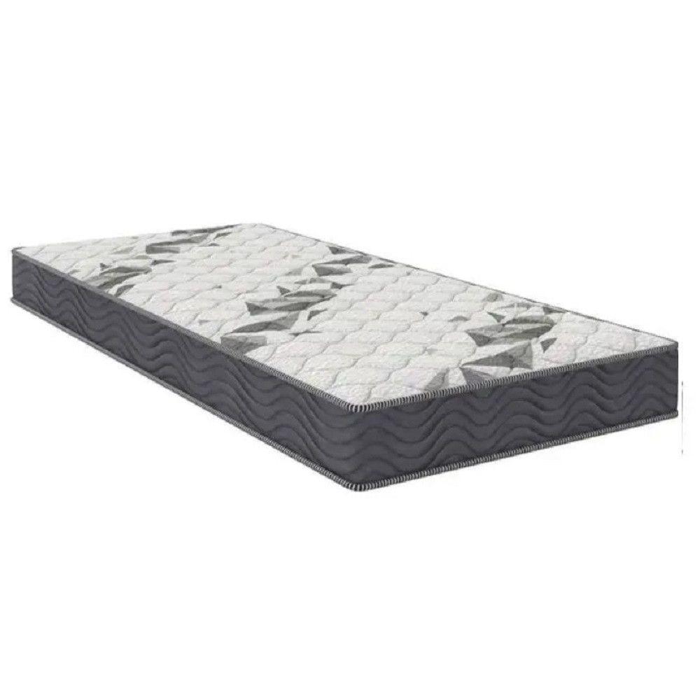 Colchão Solteiro Espuma Airtech 100 D33 88x188x18cm Ortobom Grafite Com Branco - 1