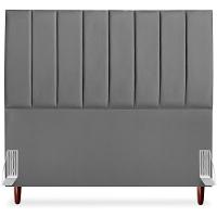 Cabeceira Casal 140cm Arlla Corano Cinza Rm Cinza - 6