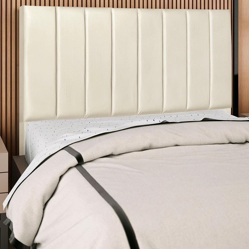 Cabeceira Queen 160cm Arlla Corano Bege Rm Bege - 3
