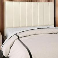 Cabeceira Queen 160cm Arlla Corano Bege Rm Bege - 3