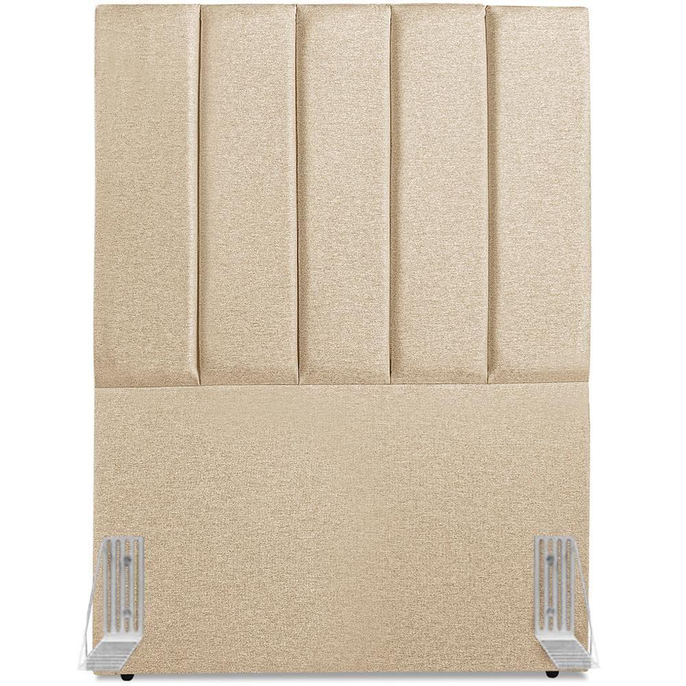 Cabeceira Solteiro 90cm Allia Linho Bege Rm Bege - 3