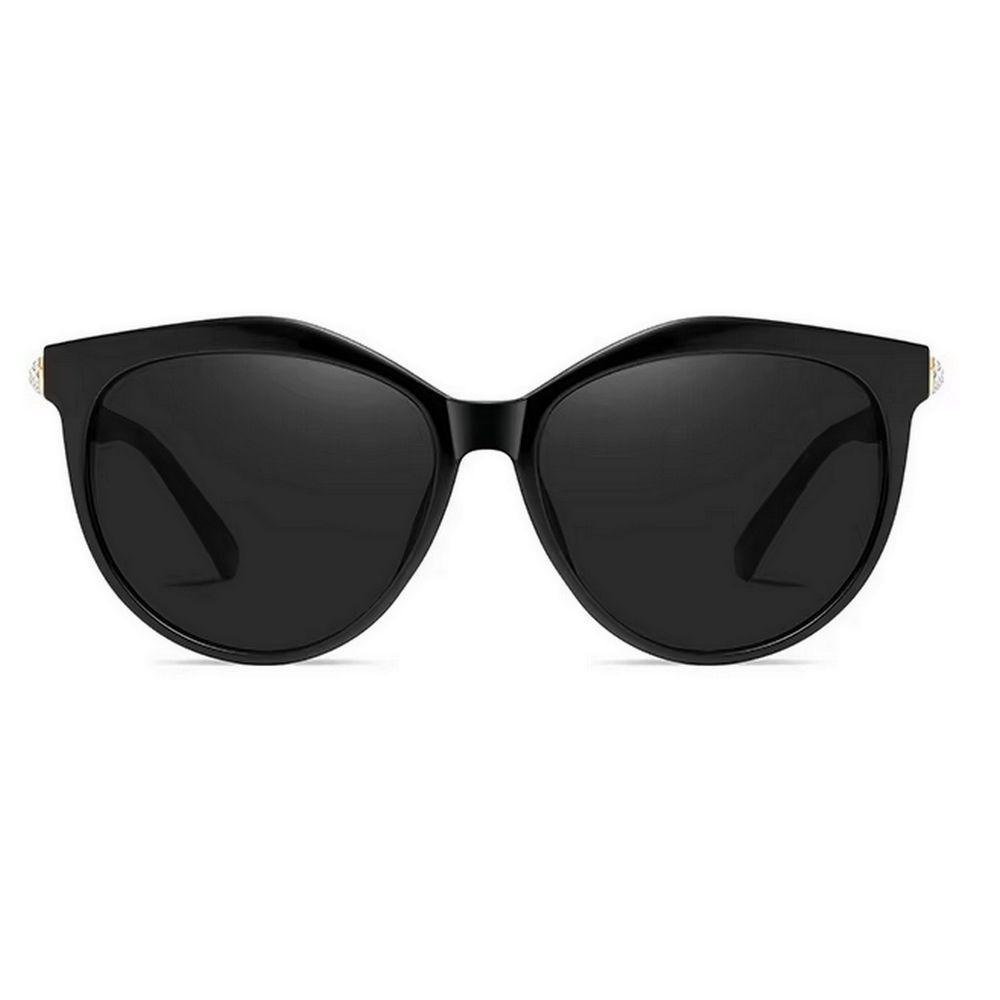 Óculos De Sol Para Mulheres Polarizados Cat Eye Gradiente Preto - 5