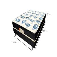 Unibox Romance Solteiro Com Molas Bonnel 88x188x44cm Topázio Azul - 2