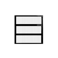 Vitro Basculante Alumínio Preto 40 (a) X 60 (l) - Hale - 4
