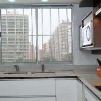 Janela 2 Folhas De Correr C/ Grade 1.00 X 1.50 Alumínio Brilhante Linha Modular - Hale - 3