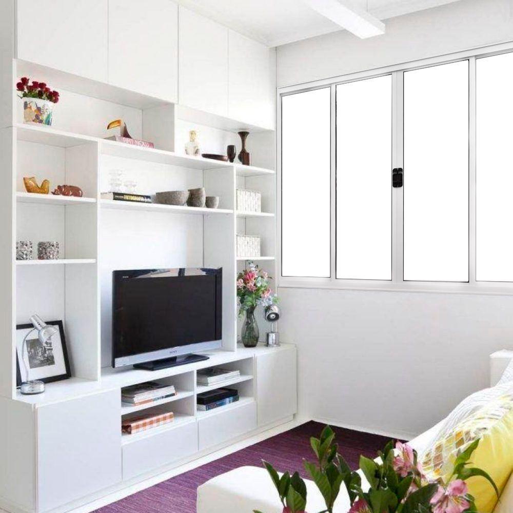 Janela 4 Folhas De Correr S/ Grade 1.00 X 1.50 Alumínio Branco Linha Modular - Hale - 2