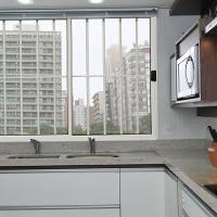 Janela 2 Folhas De Correr C/ Grade 1.00 X 1.20 Alumínio Branco Linha Modular - Hale - 3