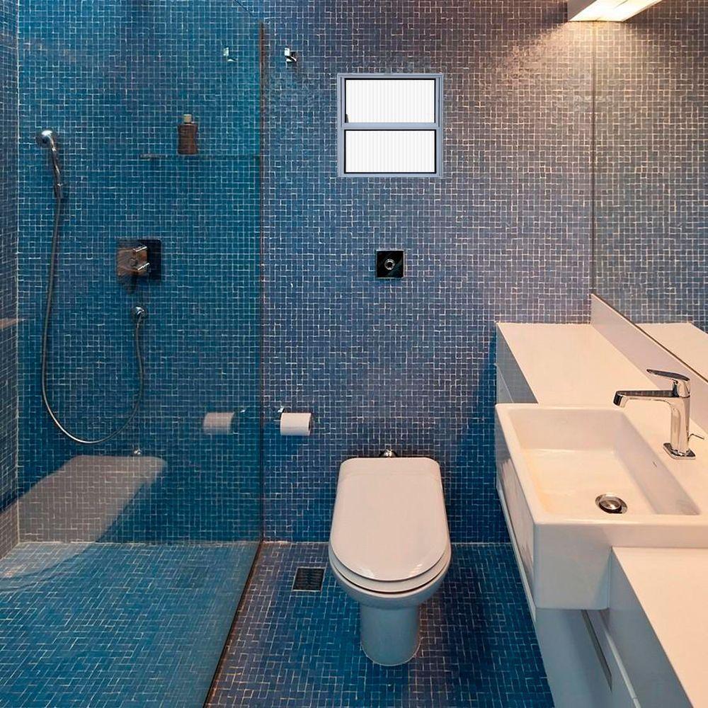 Vitro Basculante Alumínio Branco 40 (a) X 60 (l) - Hale - 2