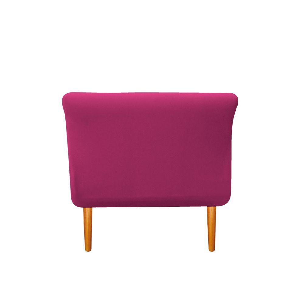 Recamier estofado Ari 195 Cm King Size Suede Pink - 5