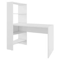 Escrivaninha Office Com Estante Integrada Nt2105 Notável Branco New