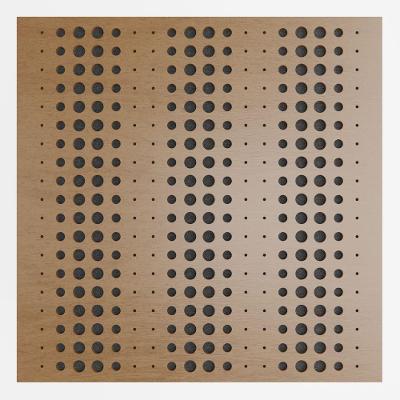 Painel Acústico Absorvedor Decorativo 60x60mm Maestra Freijó