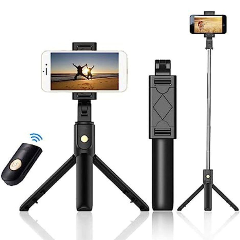 Bastão De Selfie Com Tripé Para Celular Com Controle Dispara - 3