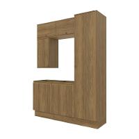 Conjunto Para Banheiro Kappesberg Celeste 6 Peças Nogueira 170cm - 4