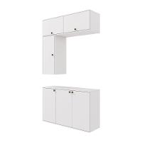 Conjunto Para Banheiro Kappesberg Celeste 4 Peças Branco 120cm - 4