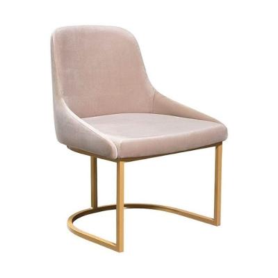 Poltrona Estofada Decorativa CR7011 Creme Multimóveis