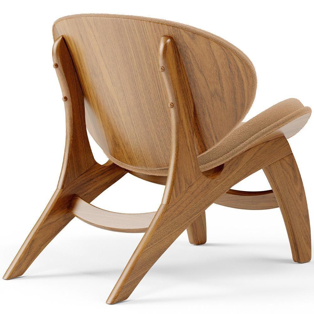 Kit 4 Poltronas Decorativa Orgânica Sala Living Kadosh L02 Bouclê Mostarda - 4