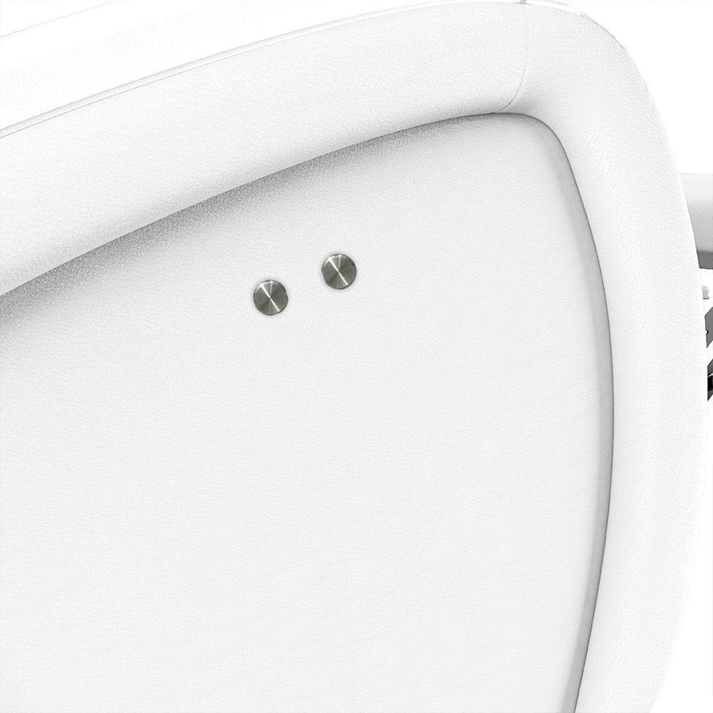 Poltrona Do Papai Reclinável Napoli Power Touch Pu Branco Fh1 - 4