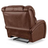 Poltrona Do Papai Reclinável Napoli Power Touch Pu Marrom Brilhofh1