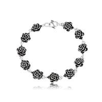 Pulseira Rosas Prata De Bali 925 - 1