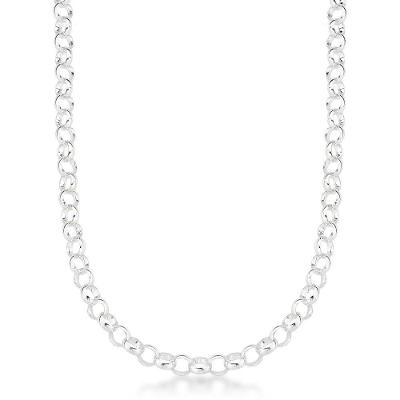 Corrente Elo Português 3mm Prata 925 - 45cm