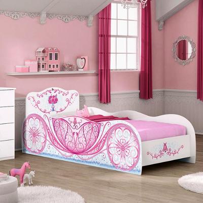 Cama Quarto Carruagem Infantil Branco